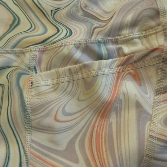 Old Navy Active PowerSoft High-Rise Leggings – Marble Swirl Print – Size 2X - Picture 9 of 11